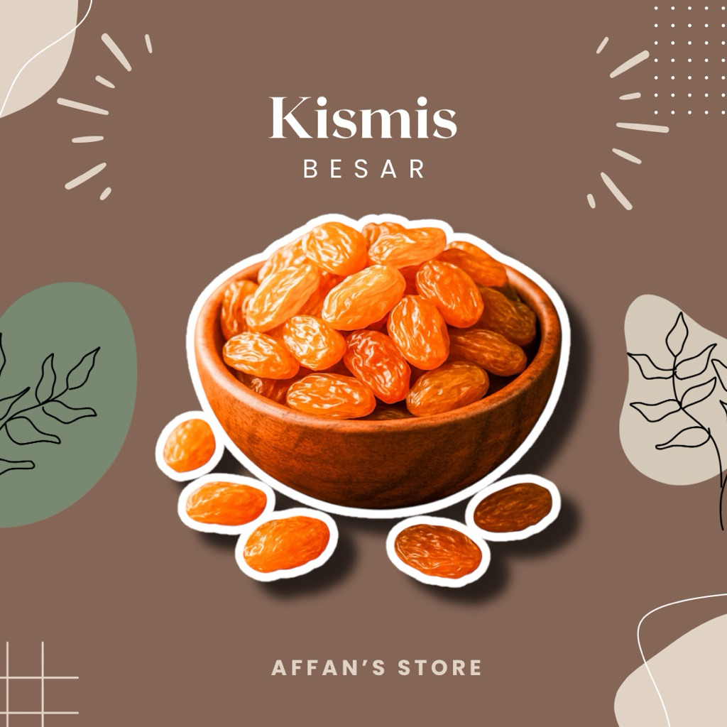

Kismis Simin Manis 500gram Oleh-Oleh Haji Umroh Umrah Mismis