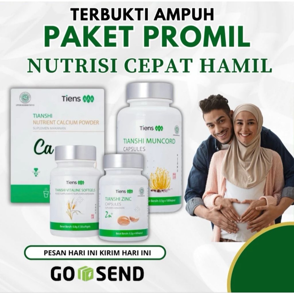 [PROMO] TIENS PAKET PROGRAM HAMIL PROMIL NUTRISI AYAH & IBU SUAMI ISTRI PASUTRI CEPAT DAN AMPUH