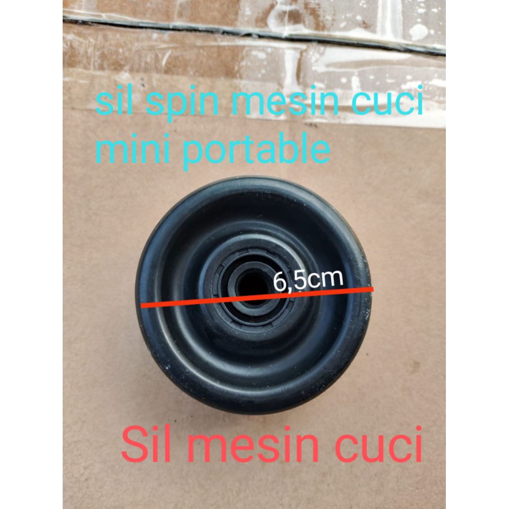 Sil spin mesin cuci mini portable seal mesin cuci pengering pakaian mini / portable origilan