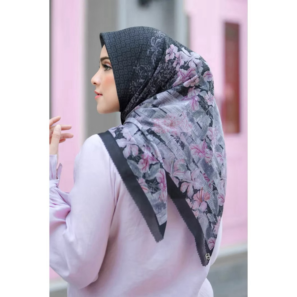 Buttonscarves Malaya Voal Square