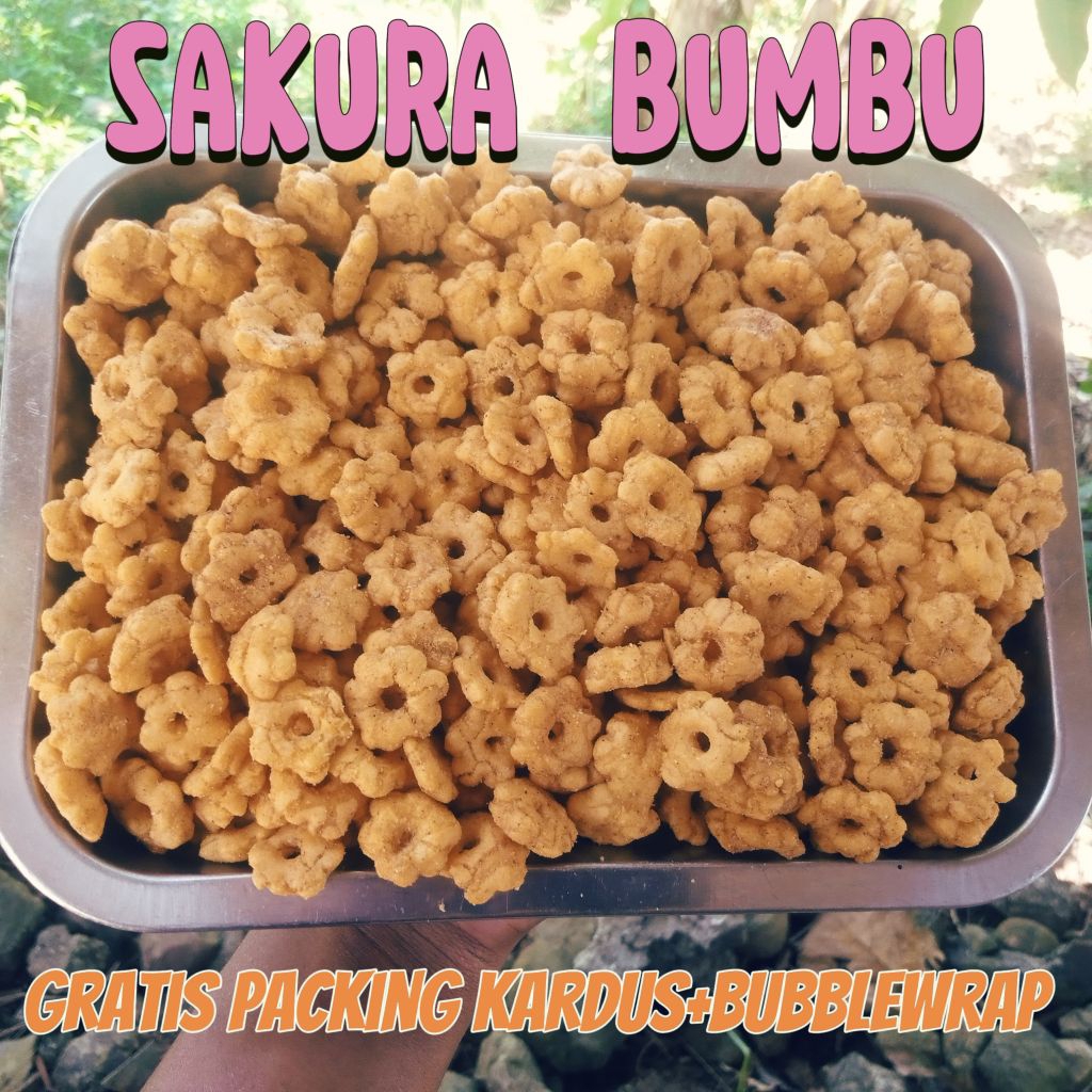 

sakura bumbu termurah 500 gram/sakura ribut bumbu gurih 500 gram