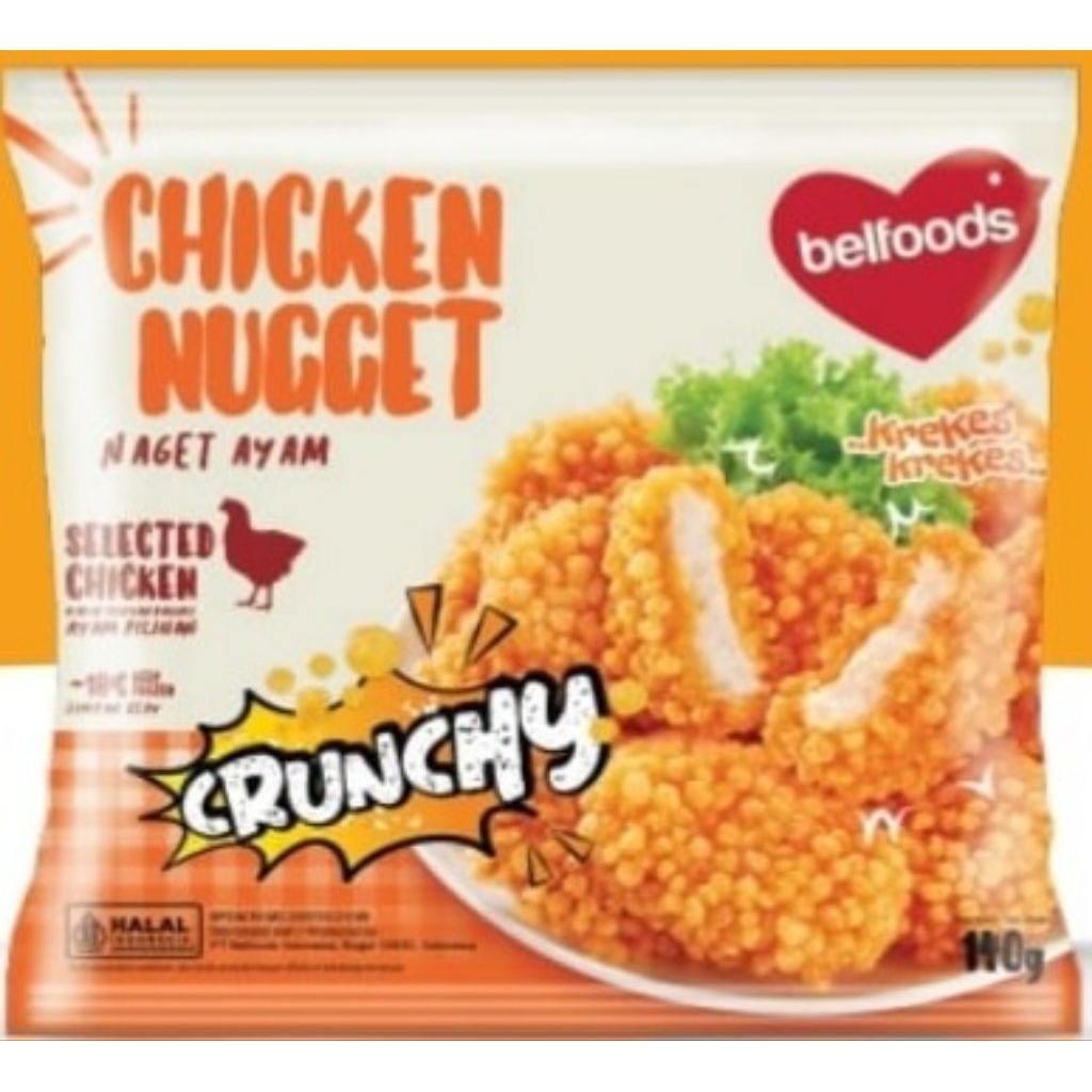 

Belfood Chicken Nugget Crunchy 140gr