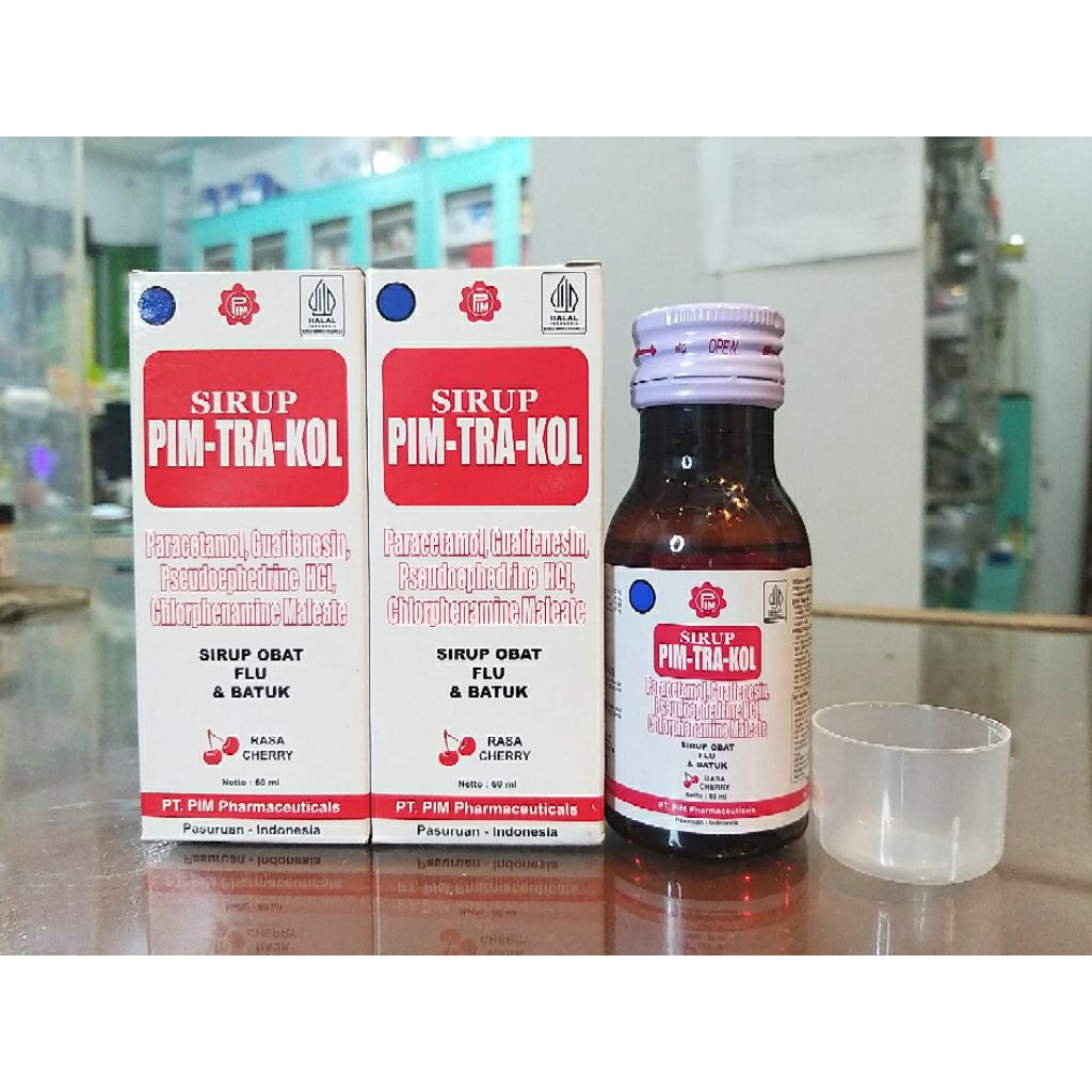 

PIMTRAKOL SIRUP 60 ML | PIM TRA KOL