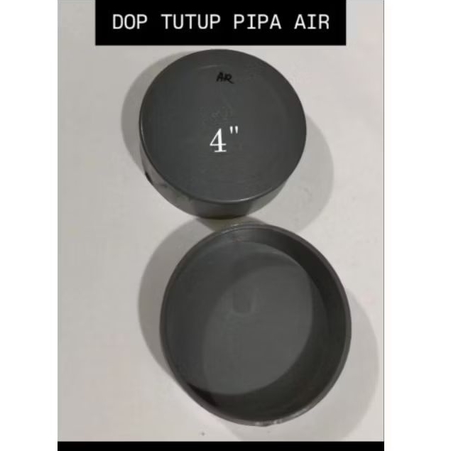 GREST DOP TUTUP PIPA PVC 4'
