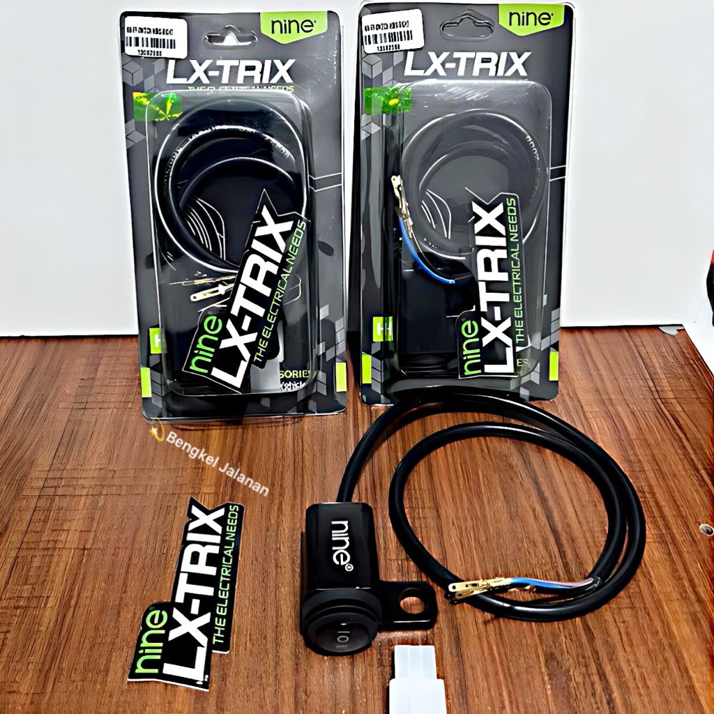 Saklar Lampu Tembak 3mode Lampu Sorot Spion Motor Anti Air Tahan Panas