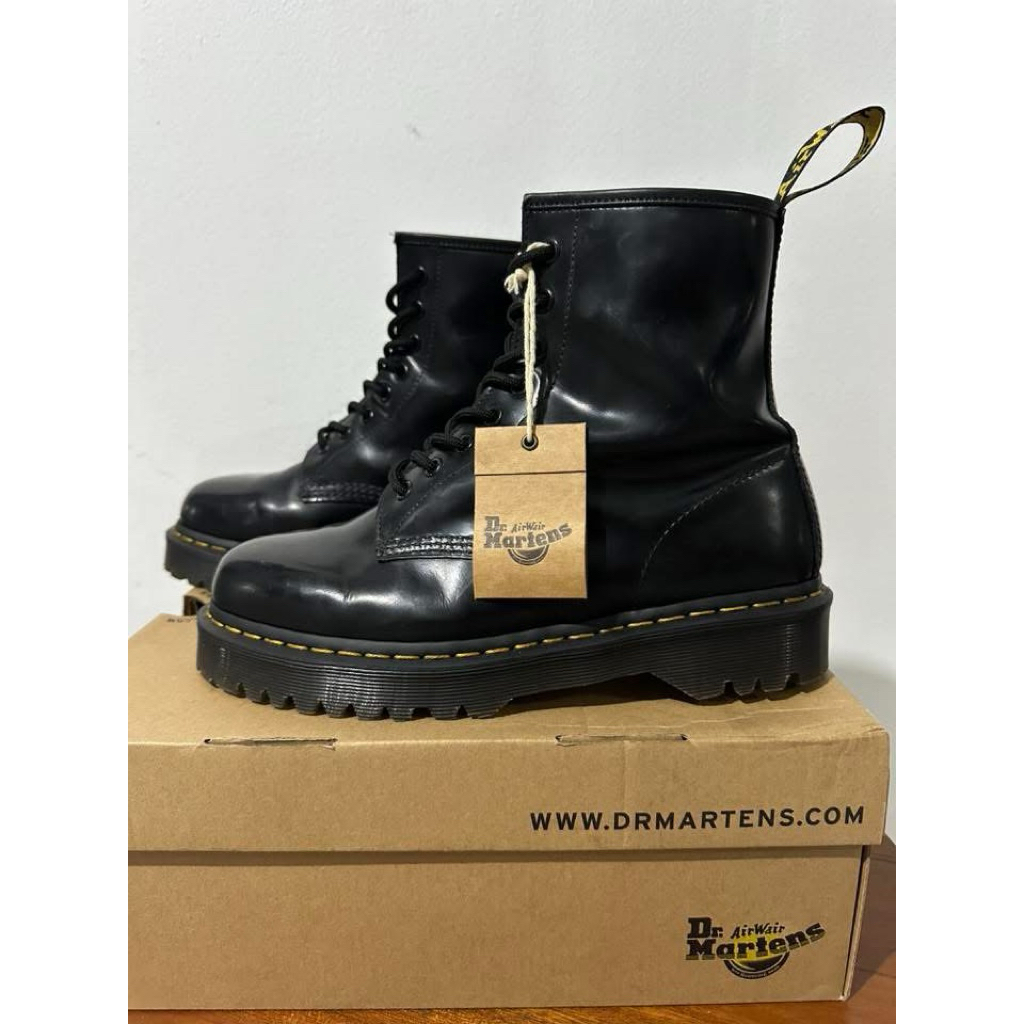 dr martens 1460 bex black smooth original