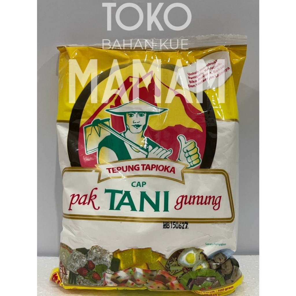 

Tepung Tapioka Pak Tani 500gr – Tepung Serbaguna untuk Kue, Puding & Masakan