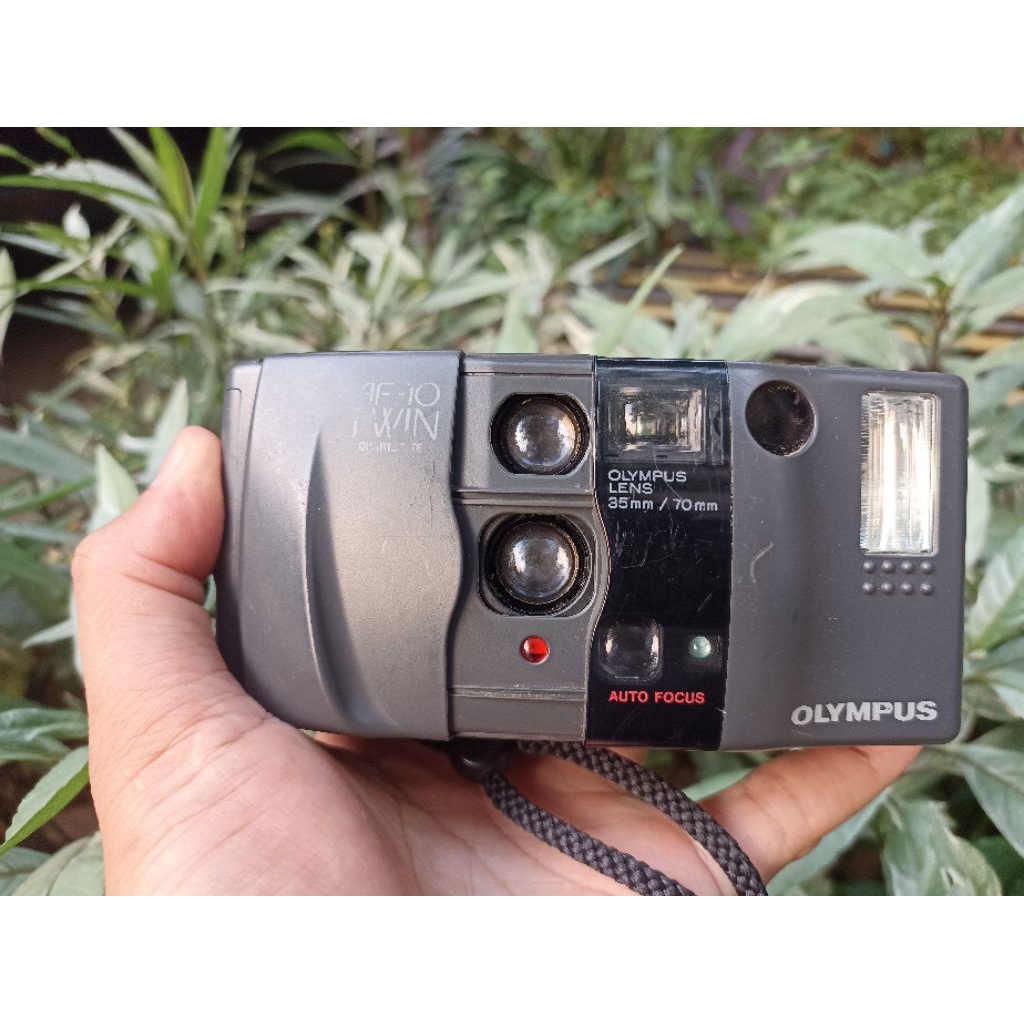 Kamera Analog Olympus Twin Bahan Kanibalan Servisan pajangan Bukan camera Olympus Mju ii 140 vintage