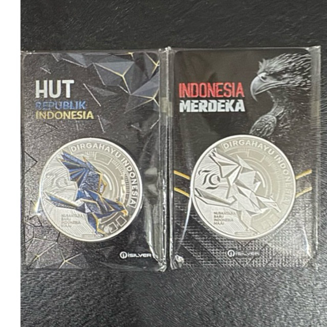 finesilver Indonesia Merdeka 79 th isilver 1 oz