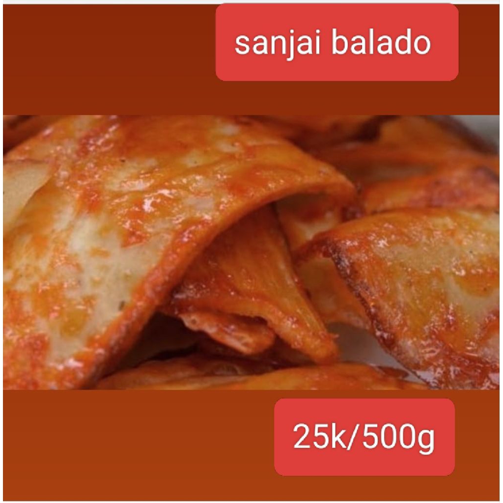 

sanjai balado 500gram