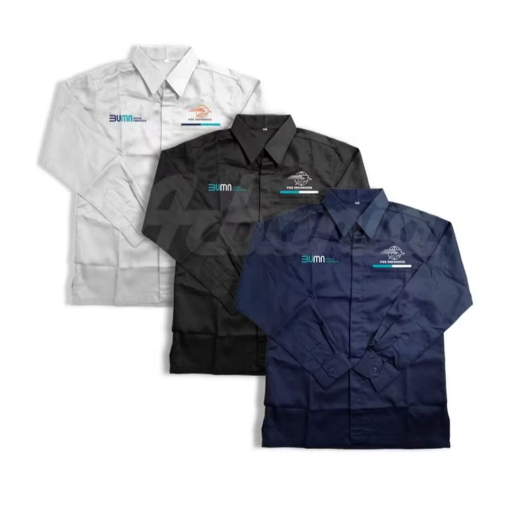 SERAGAM BUMN POS INDONESIA TERBARU/ KEMEJA BUMN POS INDONESIA TERBARU/ KEMEJA BUMN POS INDONESIA/ SE