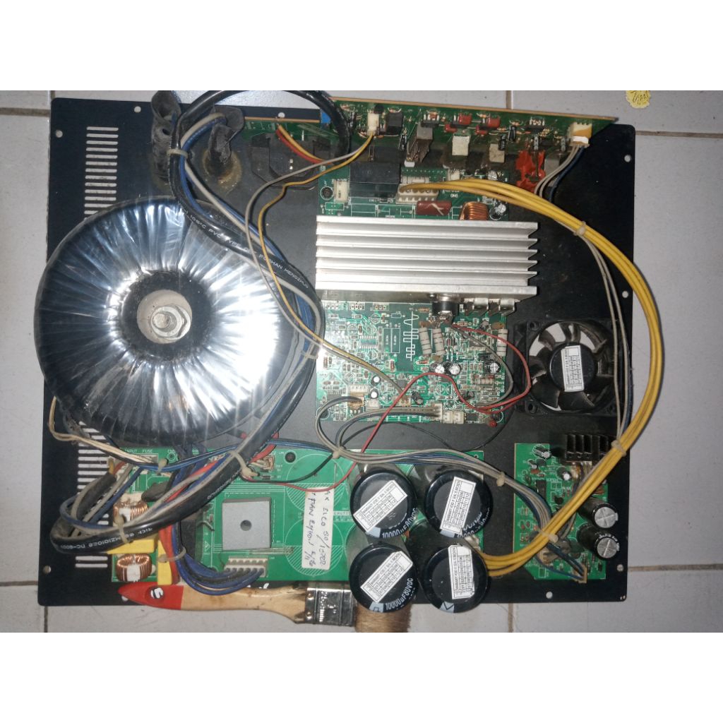 mesin amplifier 528496 woofer ampli power bukan speaker sound system
