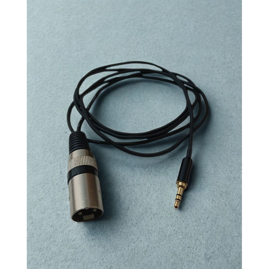Kabel Hp Ke Mixer Jack 3.5 mm To Jack XLR Mono Murah