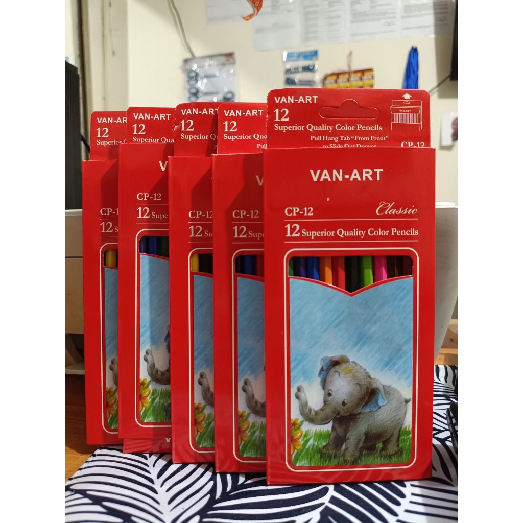 

Pensil warna van-art 12 warna