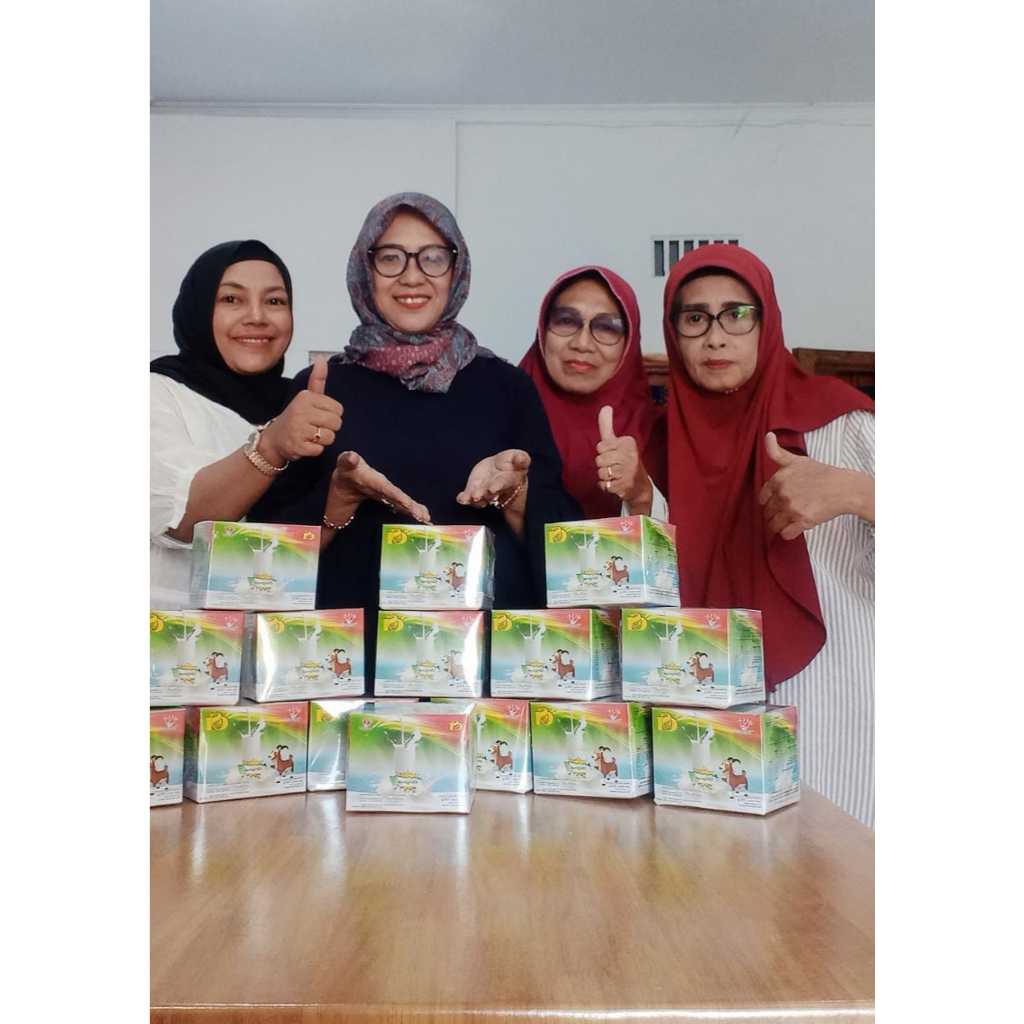 

Susu Bubuk Kambing Etawa - Susu Kesehatan cocok untuk semua usia - Kemasan 1 Box isi 10 sachet