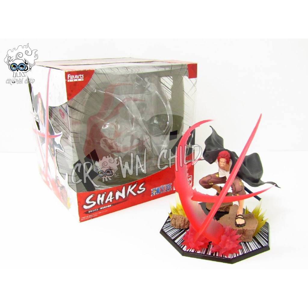 Figuarts ZERO FZO Red Haired Shanks Conqueror's Haki (BIB JAPVER) RARE ITEM - One Piece Figure Origi