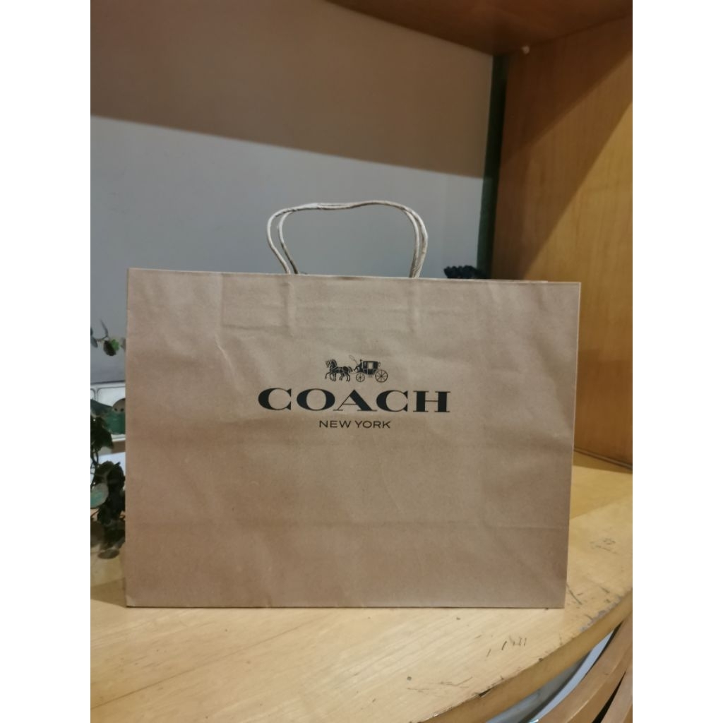 

Branded Paperbag Coach original size M