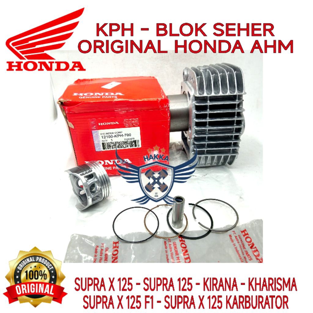 KPH ORIGINAL BLOK SEHER HONDA SUPRA X 125, BLOK SEHER HONDA SUPRA 125, BLOK SEHER HONDA KIRANA, BLOK