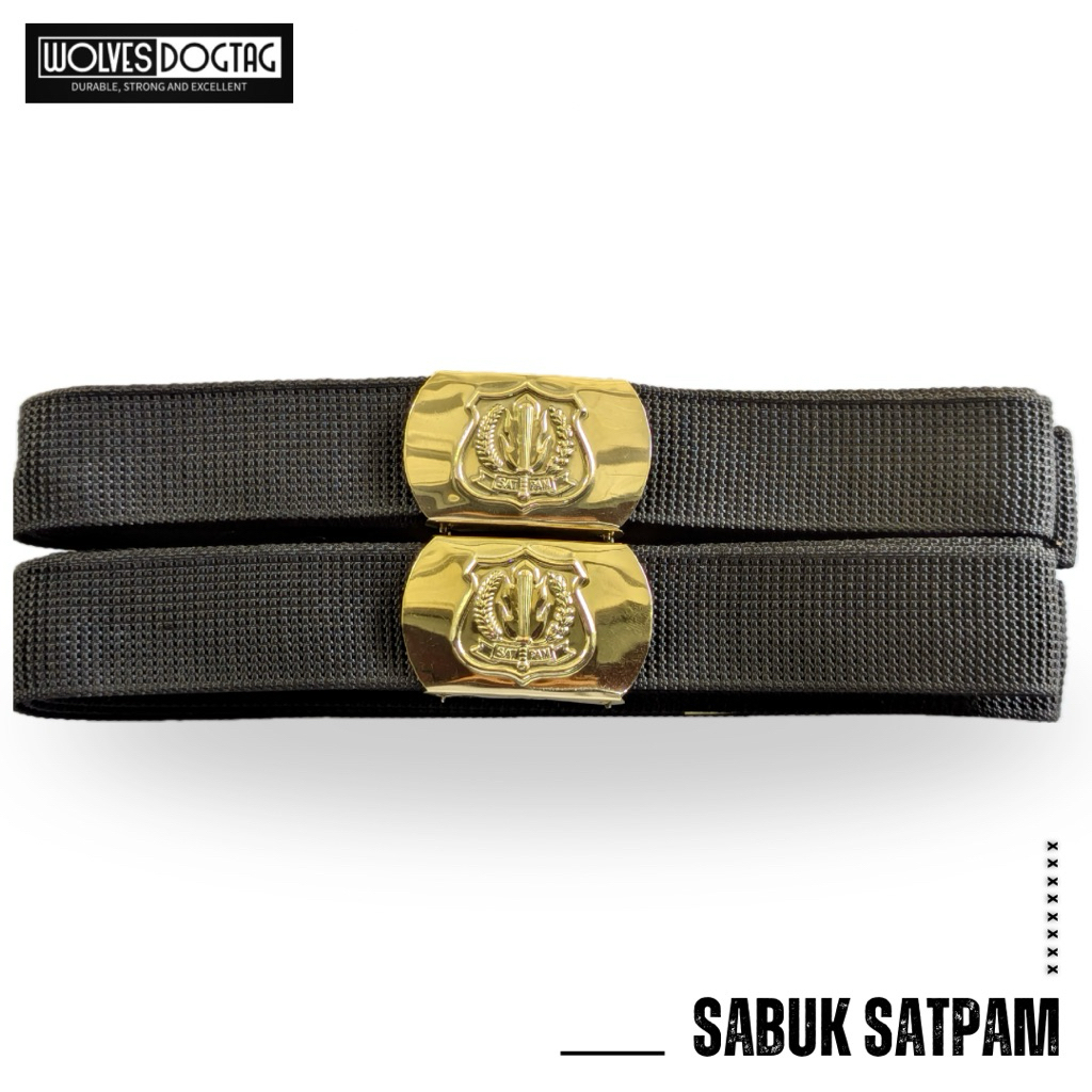 Ikat Pinggang Satpam / Sabuk satpam / Sabuk security / Sabuk satpam BCA