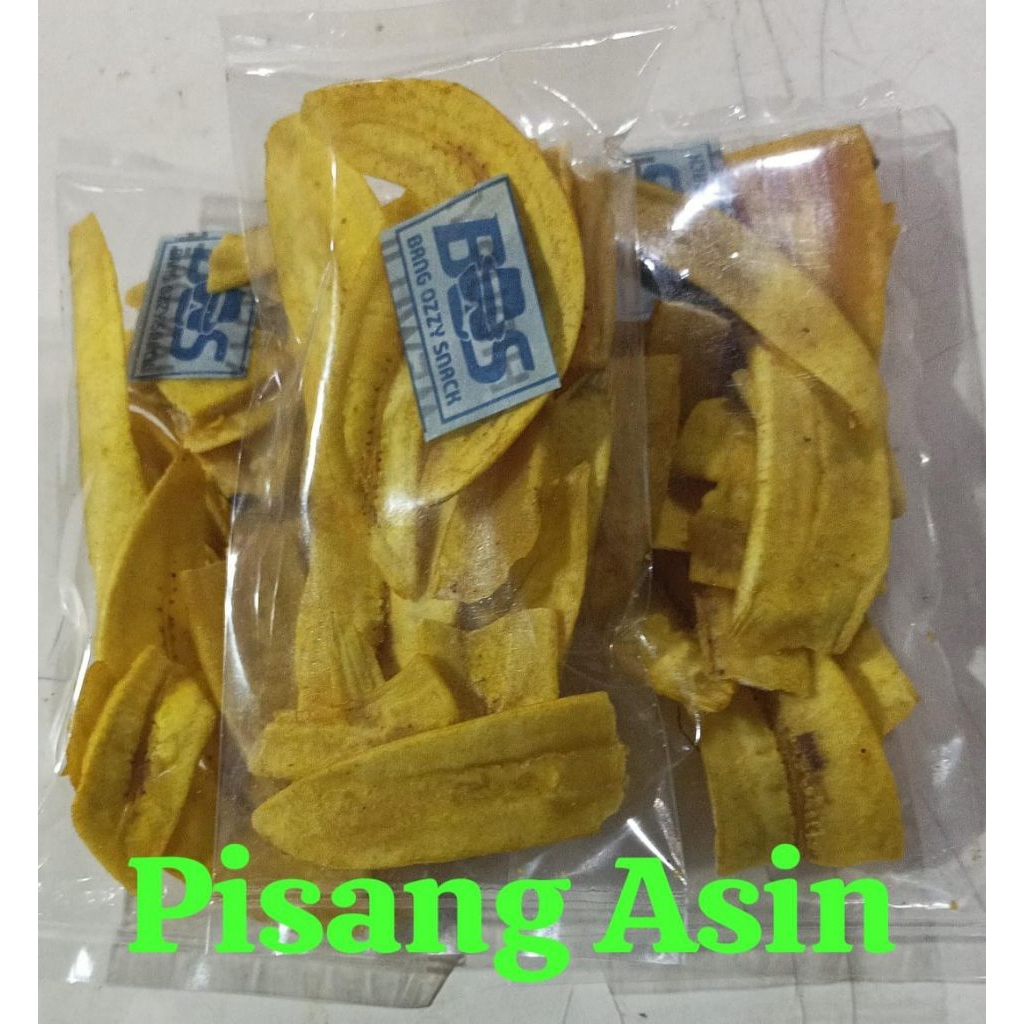 

Keripik Pisang Asin 250gr