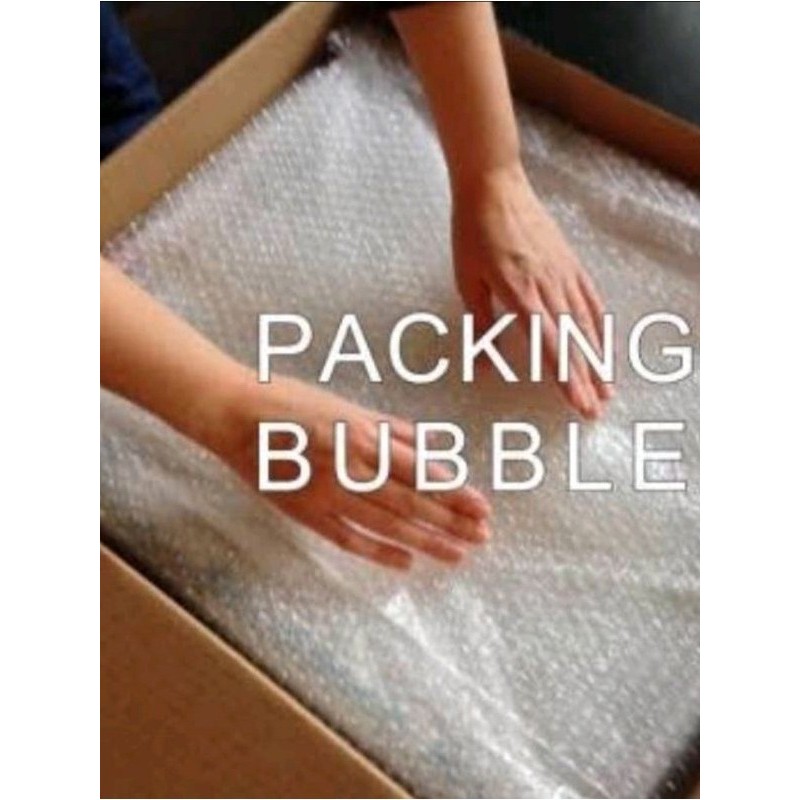 

packing tambahan bubble warp BY JJS