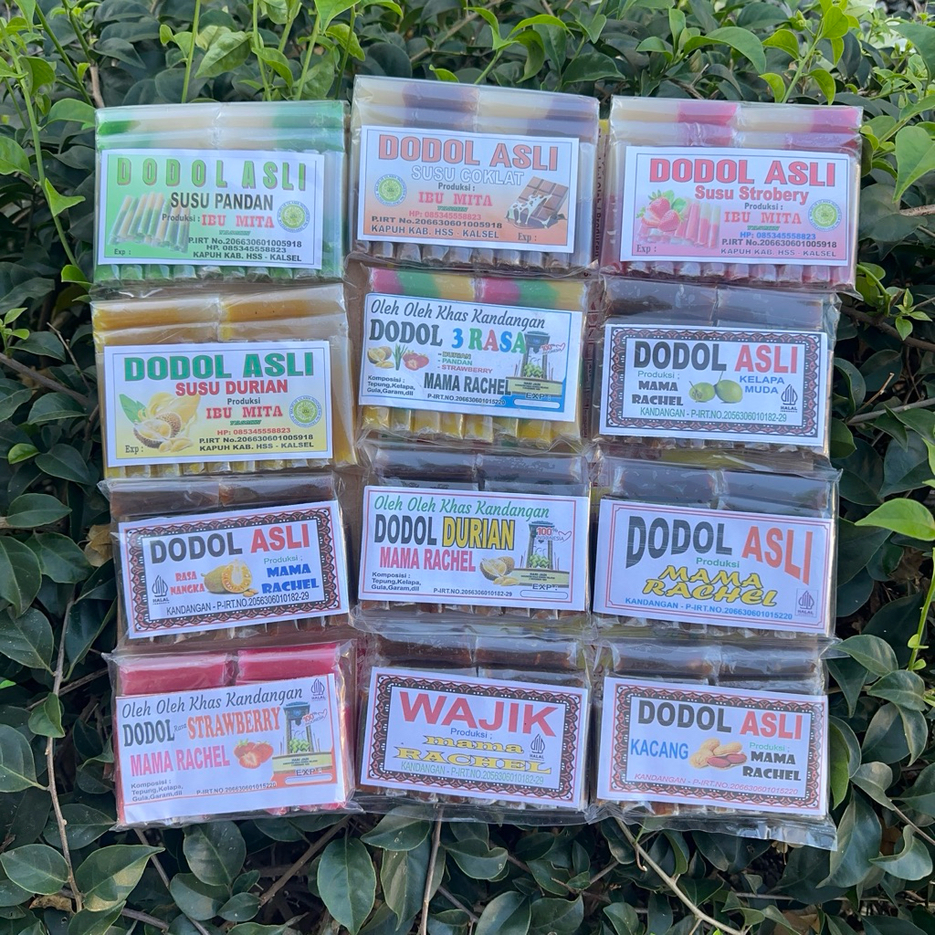 

Dodol & Wajik Asli Kandangan Kemasan Plastik