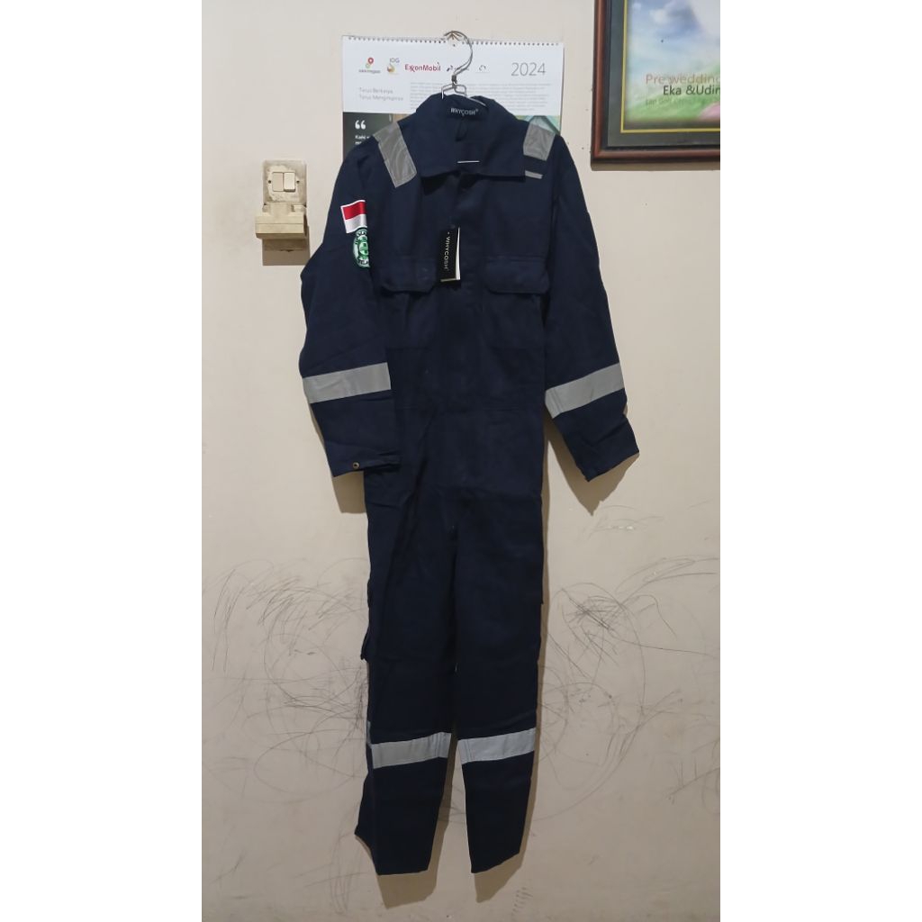coverall werpak baju kerja non FRC
