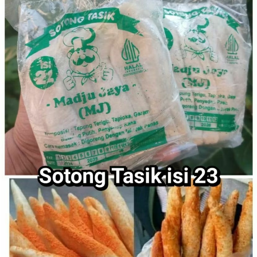 

sotong khas Tasikmalaya merk maju jaya isi 23