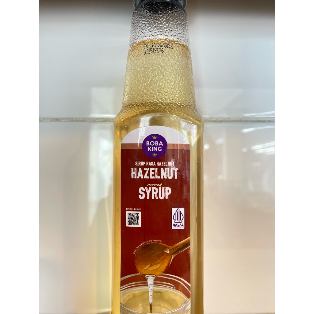 

HAZELNUT SYRUP BOBAKING 750ml