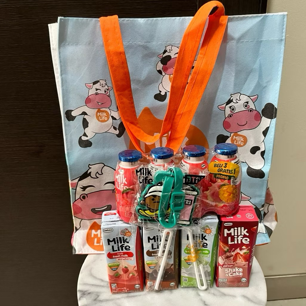 

paket susu milk life minuman susu
