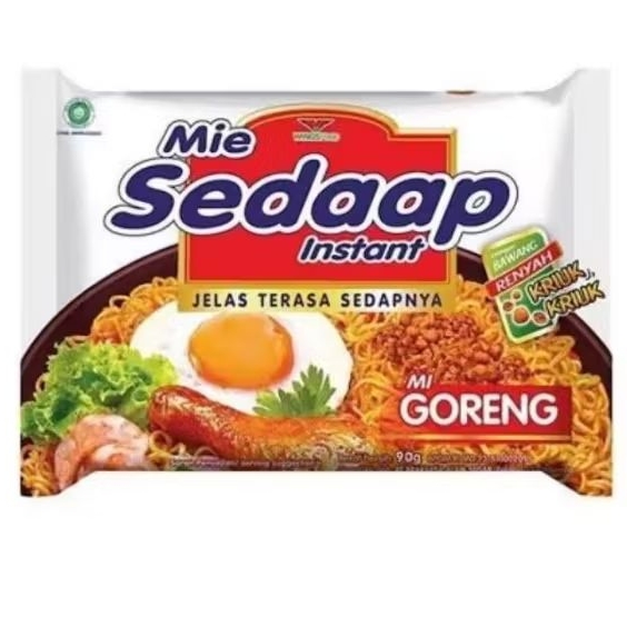

Mie Instan Sedaap Goreng 1 Pcs 90Gr - Mie Instan Sedaap Goreng