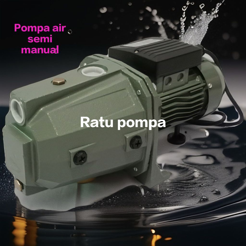 POMPA AIR SEMI JET MERK DABALTO JET - 100 100 WATT / MESIN POMPA AIR SEMI JET MANUAL 100 WATT