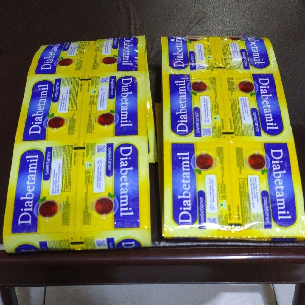 

Diabetamil seweitener satu rceng .isi 20