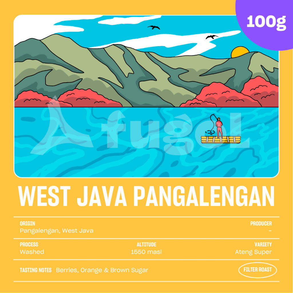 

Biji Kopi Arabika West Java Pangalengan (100 gr) Single Origin Coffee