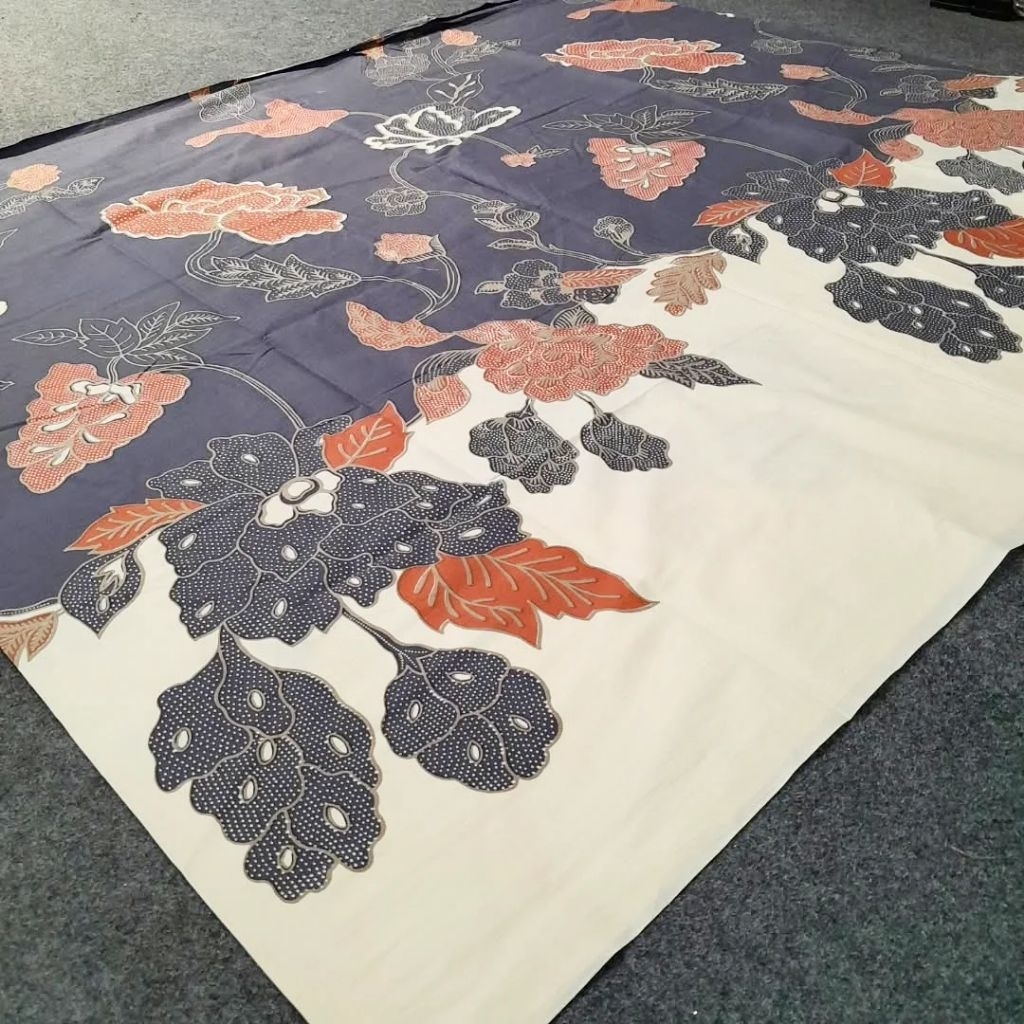 Kain Batik Katun Premium Motif Bunga