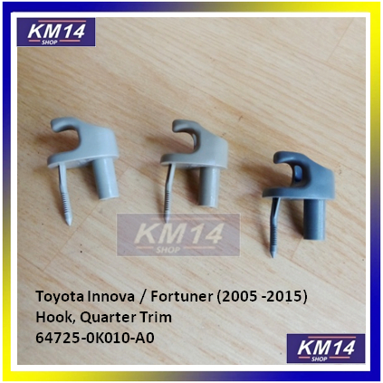 CANTOLAN BARANG BAGASI BELAKANG INNOVA / HOOK QUARTER TRIM CANTOLAN JARING BAGASI INNOVA FORTUNER 20