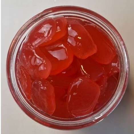 

manisan kolang kaling segar wangi stoberi tanpa pengawet berat 1 kg / 1000 gram