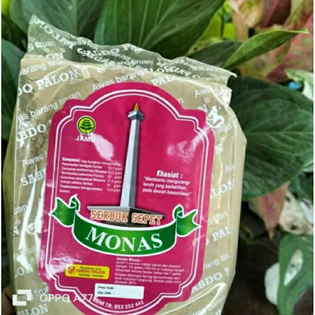 

jamu bubuk sepet cap monas asli sabdopalon 250 g