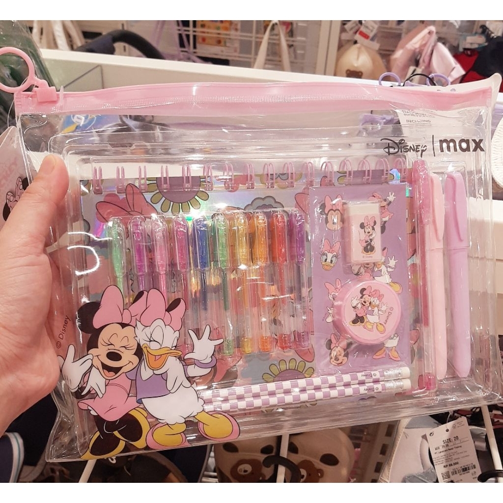 

art set stitch spidol karakter stitch crayon stitch alat tulis elsa frozen alat tulis anak minnie buku tulis stitch pensil warna karakter frozen