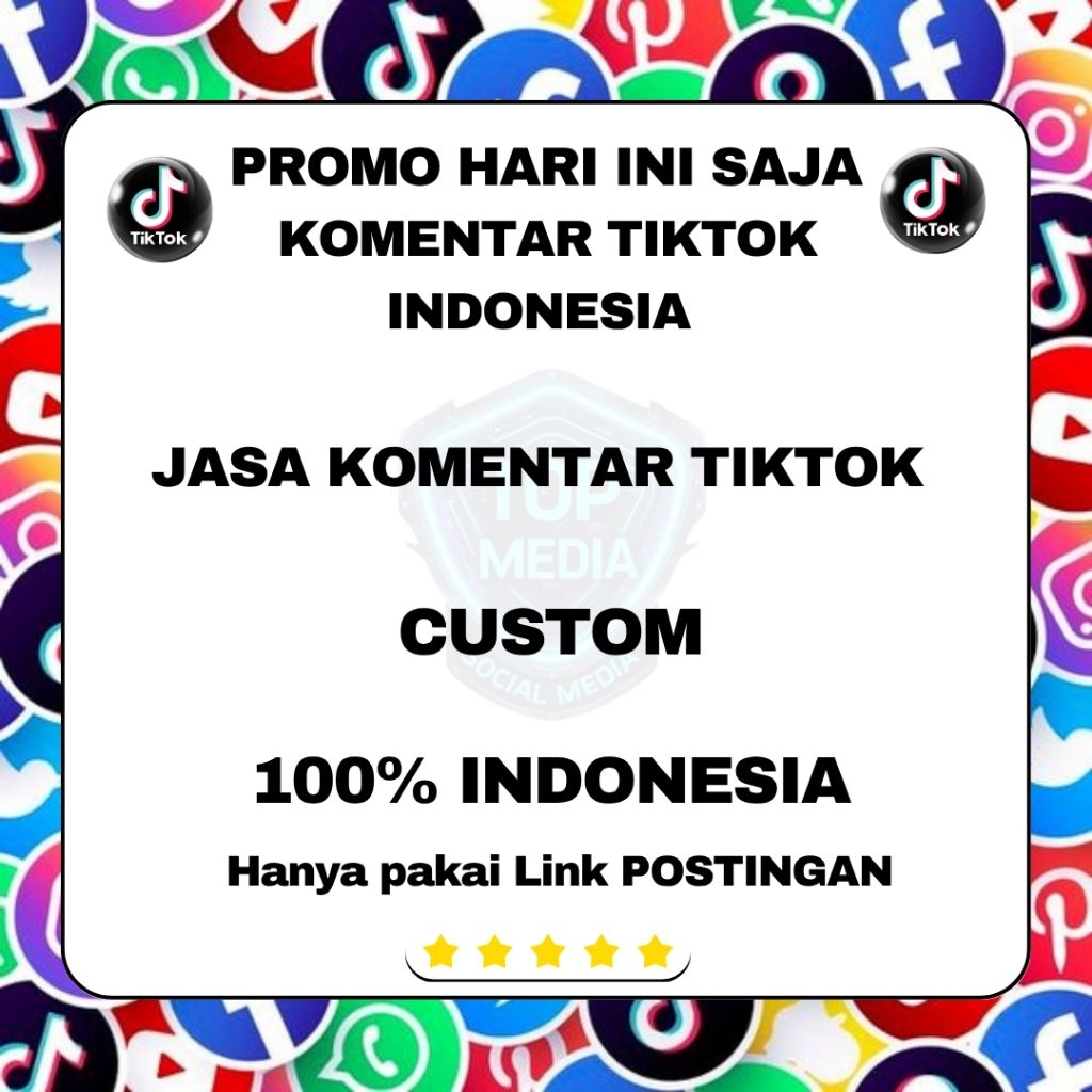 JASA KOMENTAR TIKTOK REAL INDONESIA