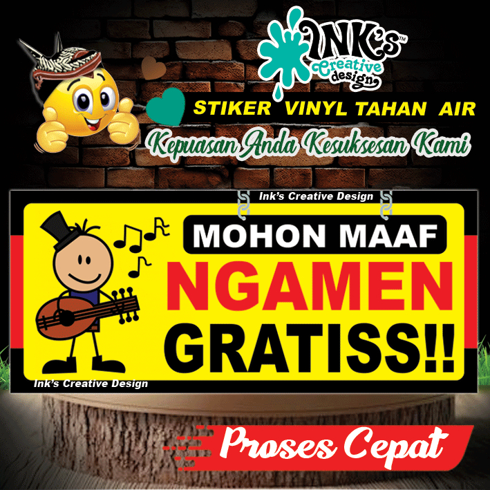 

Stiker Ngamen Gratis