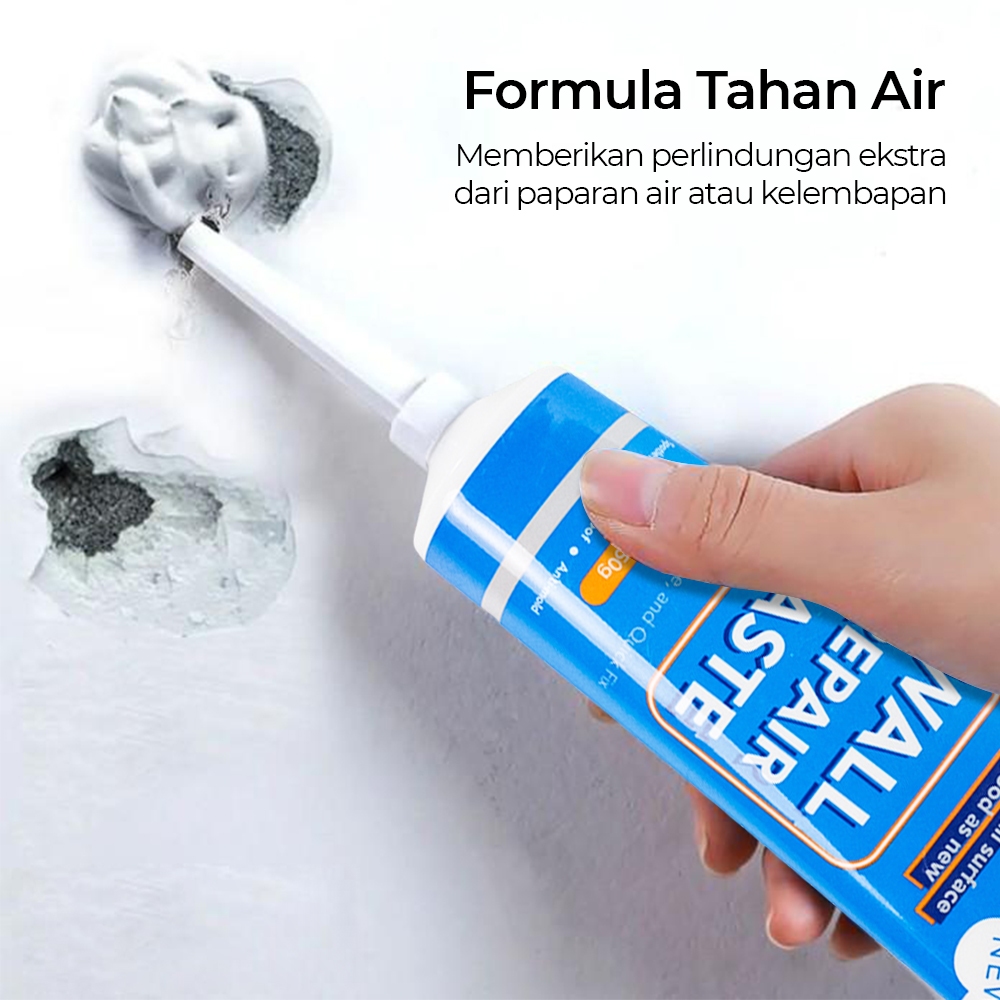 Dempul Penambal Lubang Retak Tembok / Dempul Tembok Retak dan Bolong 250gr