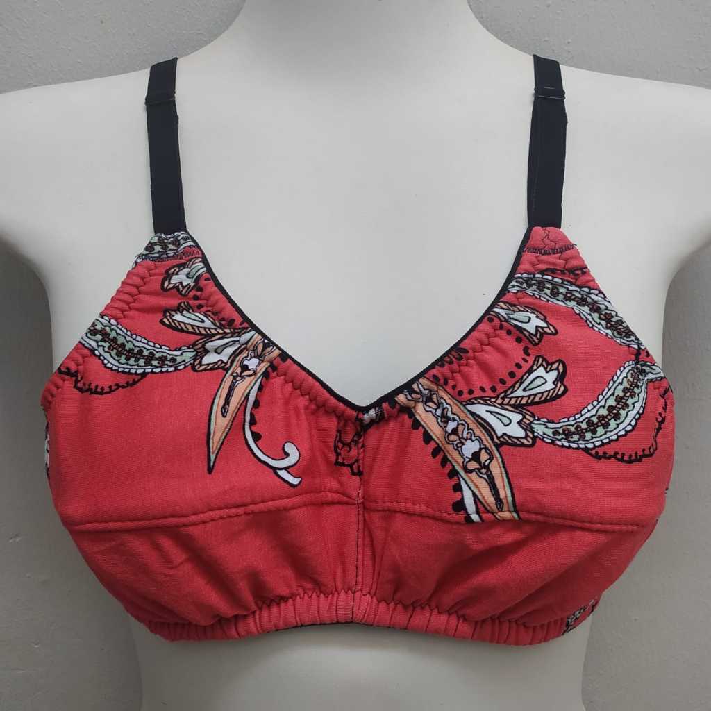 BRA BEHA WANITA BH BANDUNG TANPA KAWAT TANPA BUSA TERLARIS Bra Bh Katun Kaos Beha Wanita Dewasa Moti