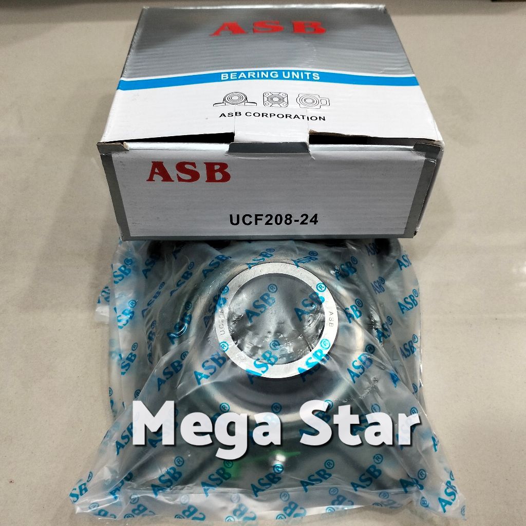 BEARING UCF 208-24 / UCF208-24 ( AS 38.1mm ) ASB asli