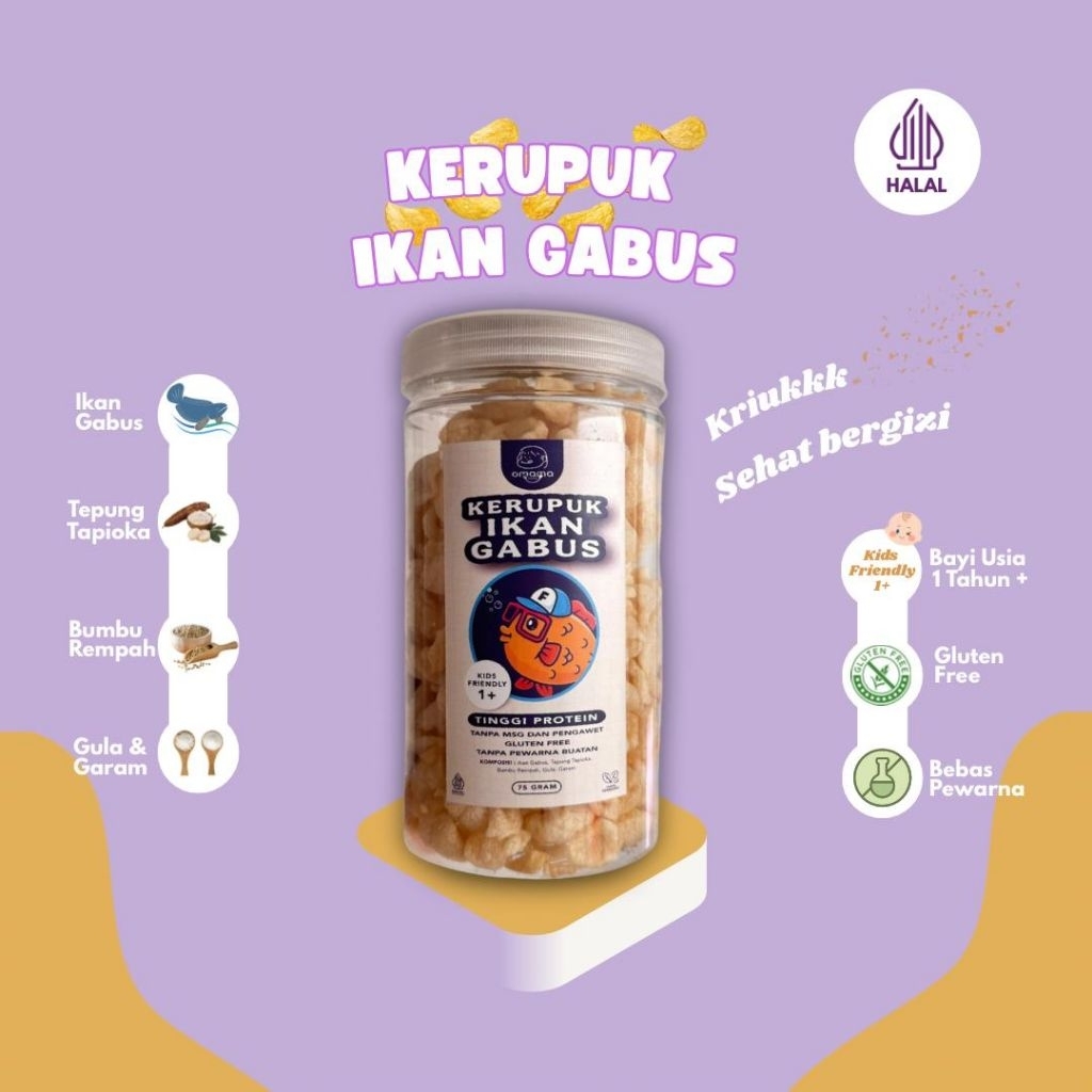 

Kerupuk Ikan Gabus