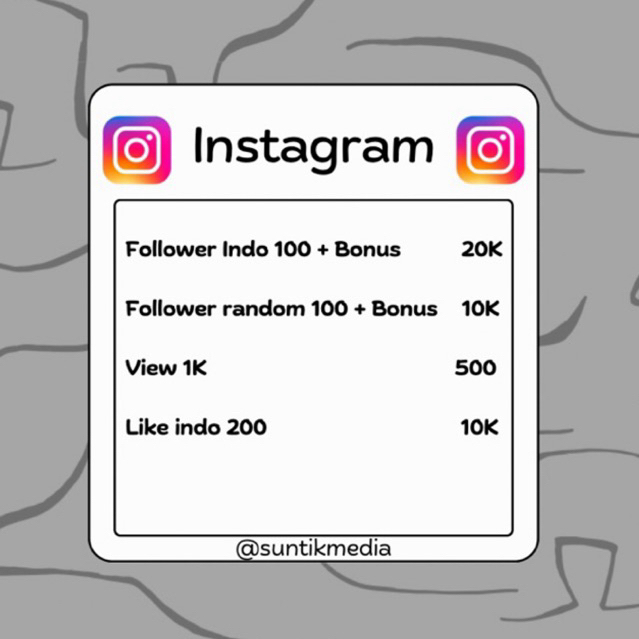 FOLLOWEs INDO/LUAR NEGERI, LIKE, VIEW ig PROSES CEPAT AMAN