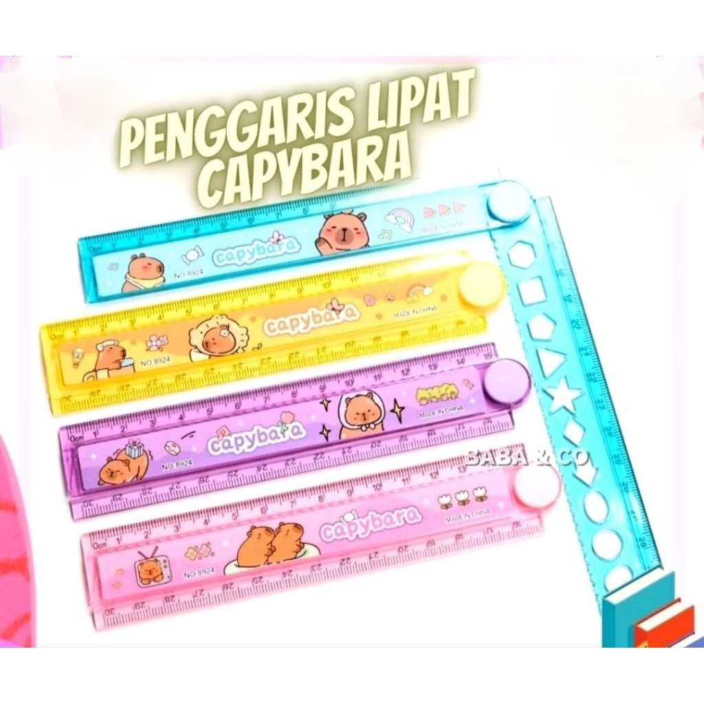 

PENGGARIS LIPAT 30 CM MOTIF RANDOM (1 CM)