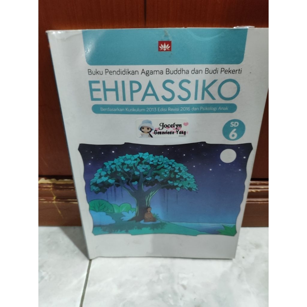 Buku bekas Agama Buddha Ehipassiko kelas 6