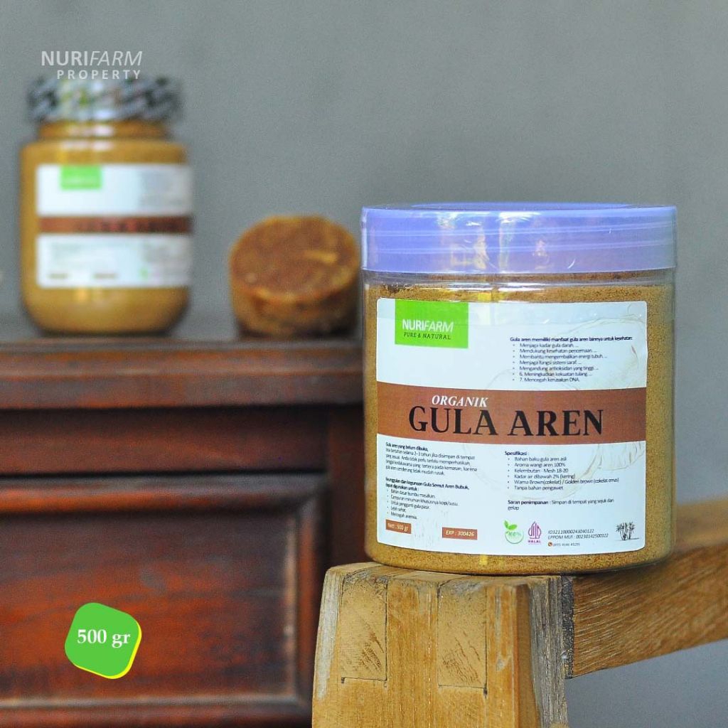 

GULA AREN BUBUK 500GR ASLI ORGANIK