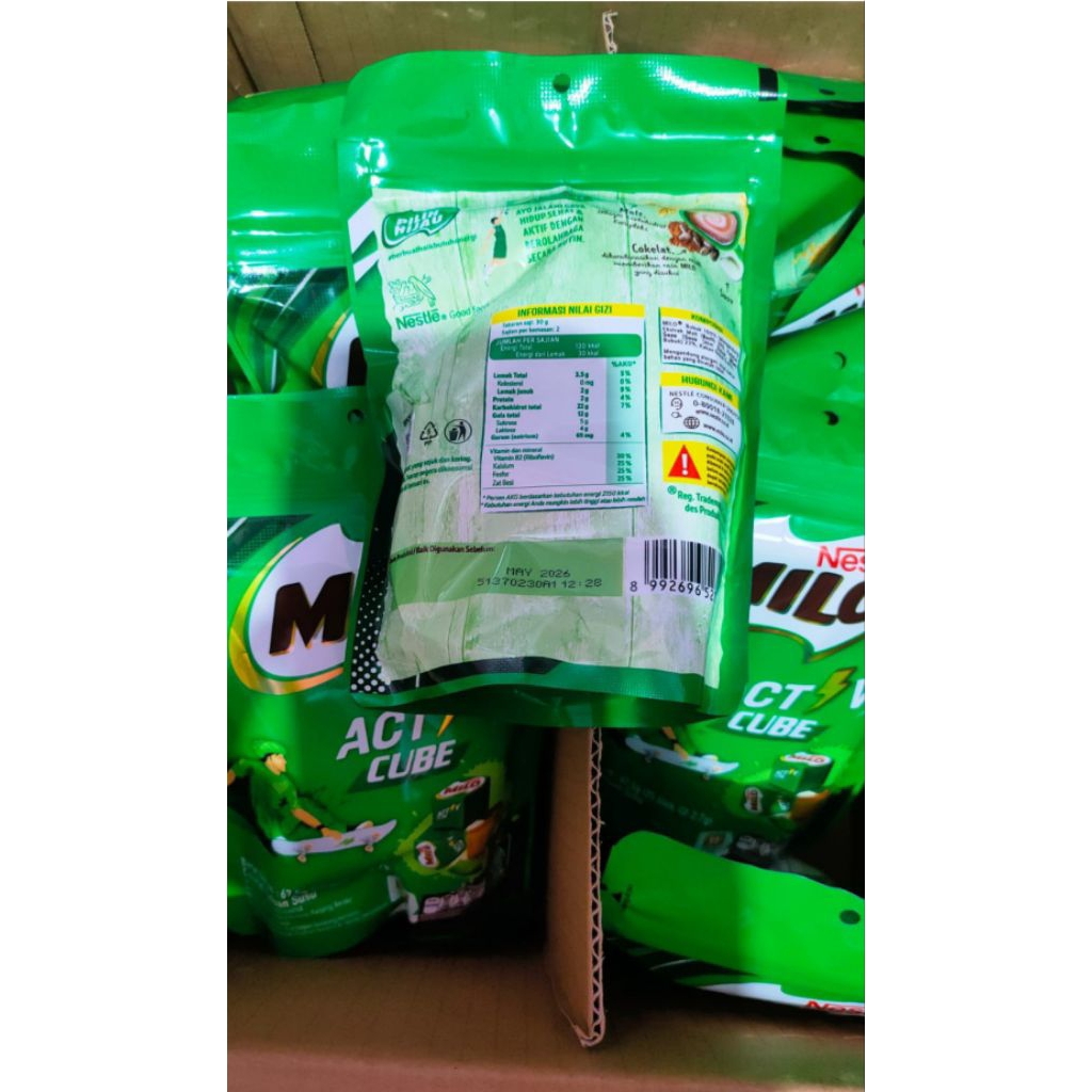 

Milo cube permen milo bubuk